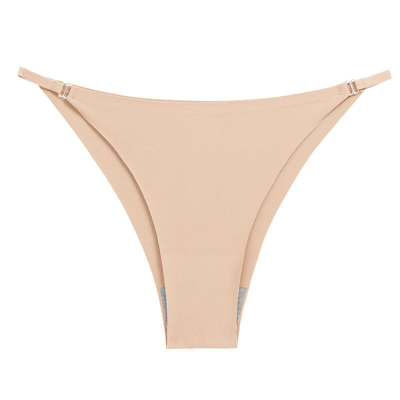 4 Pack Lot Sexy Womens High Cut Thong Panties Brief Low Rise Underwear Lingeries