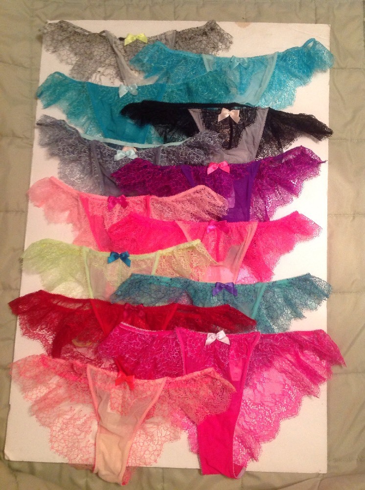 Victorias Secret 2013 Ltd Ed Chantilly Lace Cheekini Fashion Show Asst Colors