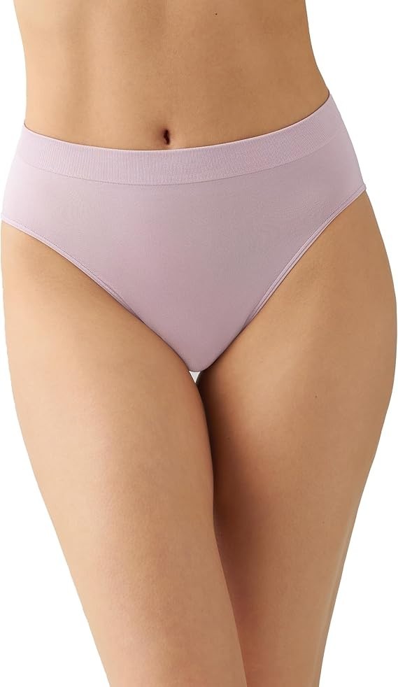 WACOAL B-SMOOTH HI-CUT WOMENS BRIEF PANTY #834175, XXL, LILAC, NWT $19