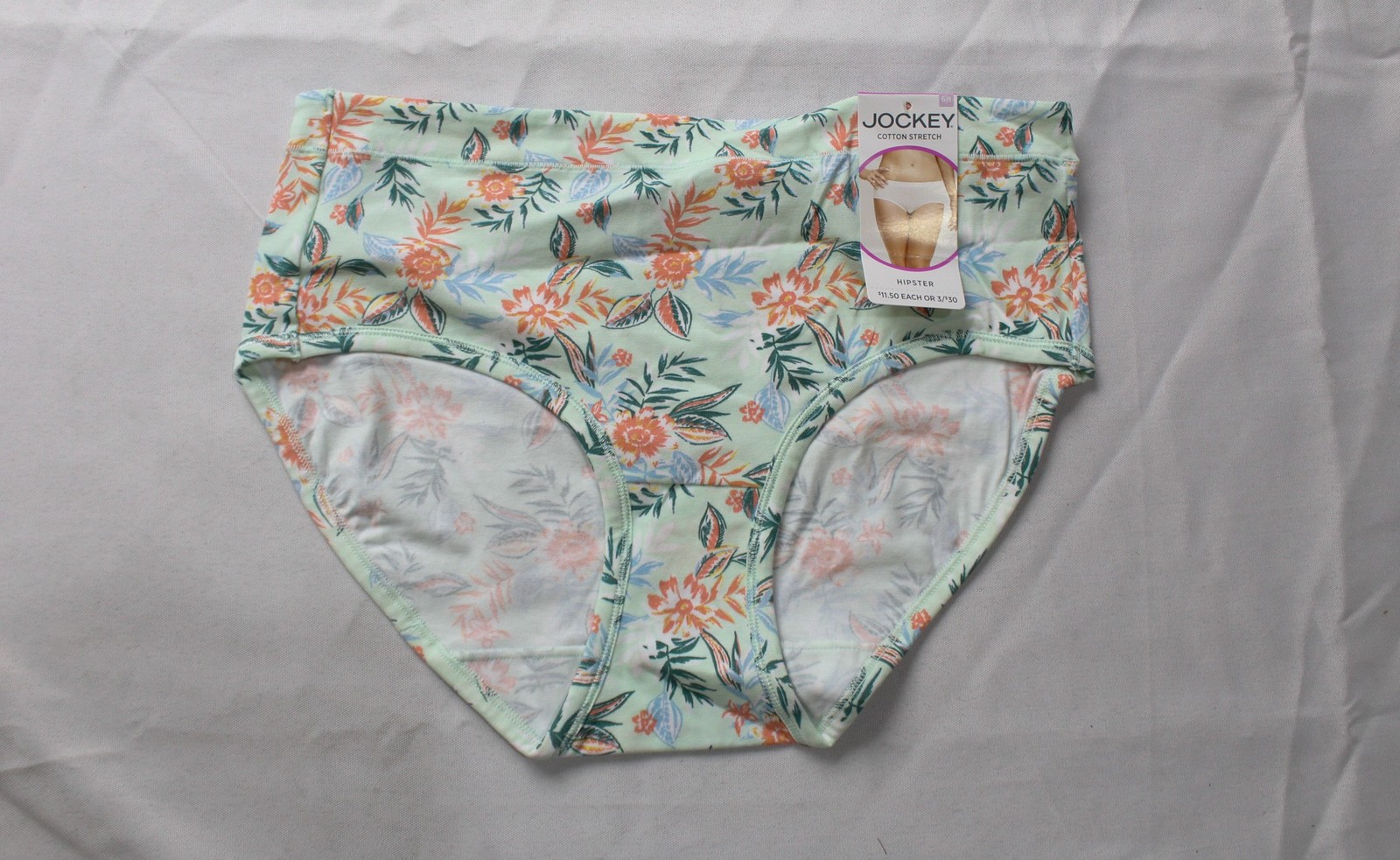 Jockey Women’s Soft Breathable Cotton Stretch Hipster DH3 Multicolor Medium NWT