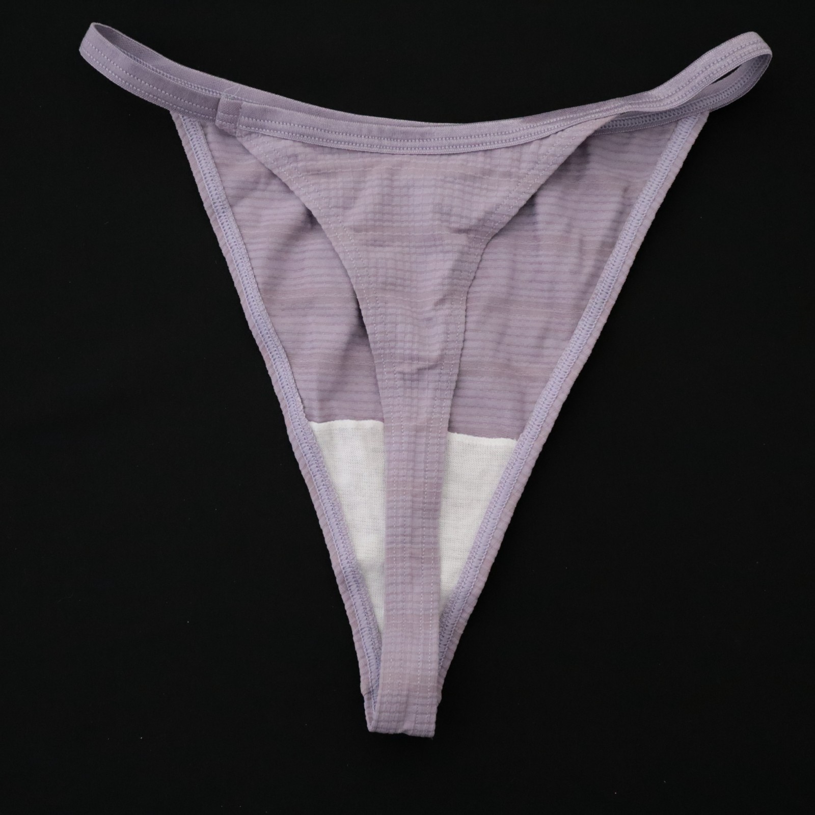 2 NEW Barely There VTG 90s Y2K Soft High Cut Thong Panties Lot MED / LARGE