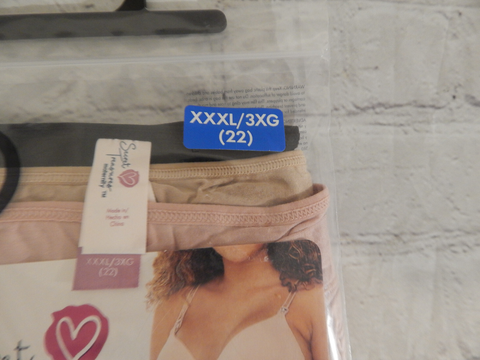 Secret Treasures Multi Colored Maternity Panty-Size XXXL (22)
