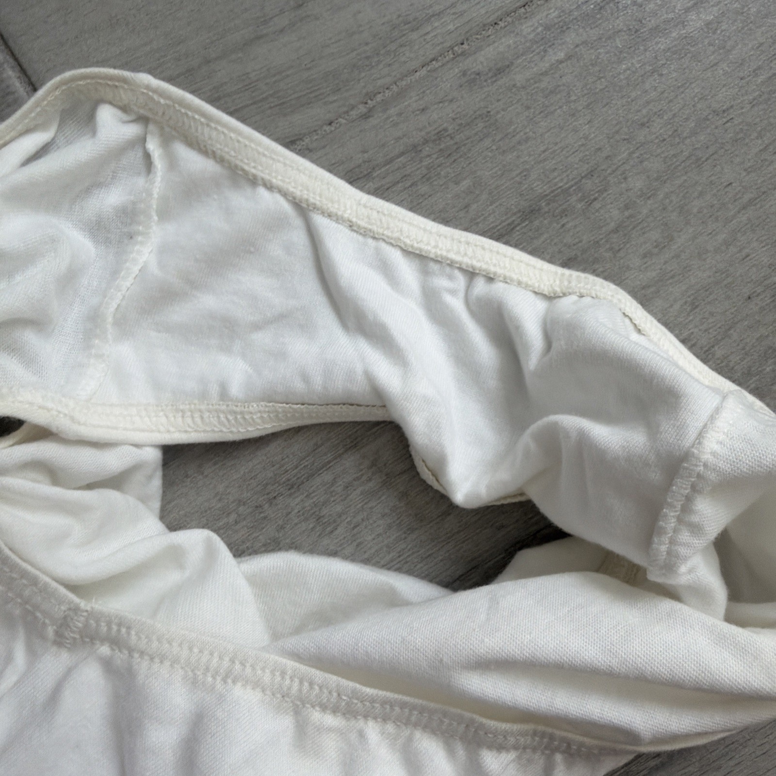 Vanity Fair 3 Pair Women’s Panties Size 9/2XL RN 16345 WHITE POLKA DOTS X3