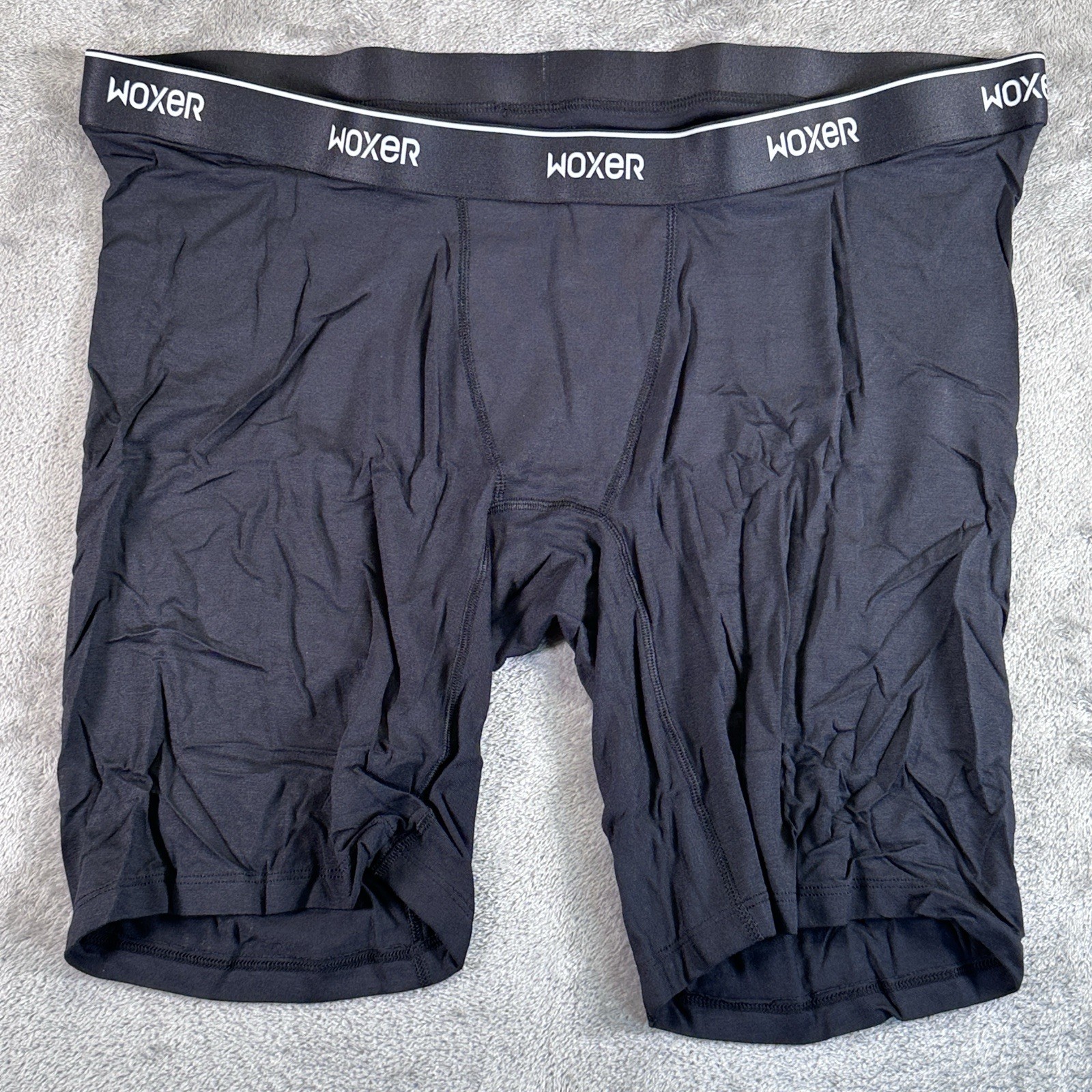 Woxer Women’s Lightweight High Wasted Biker Shorts Size 3XL Color Black