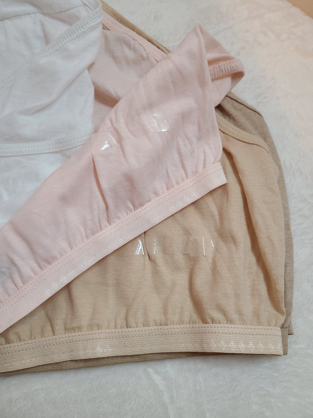 New Hanes 5pk Classic Cotton Brief Panties Size XL – Neutrals