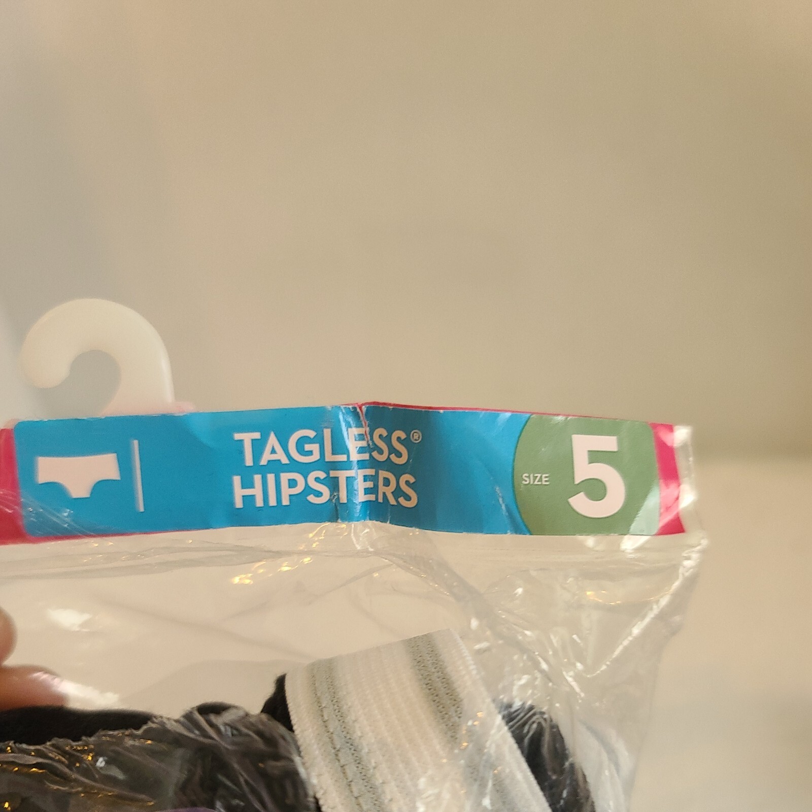 HANES Women’s 6 PK HIPSTER COTTON NO RIDE UP WICKING Tagless Panties Sz 5 Open