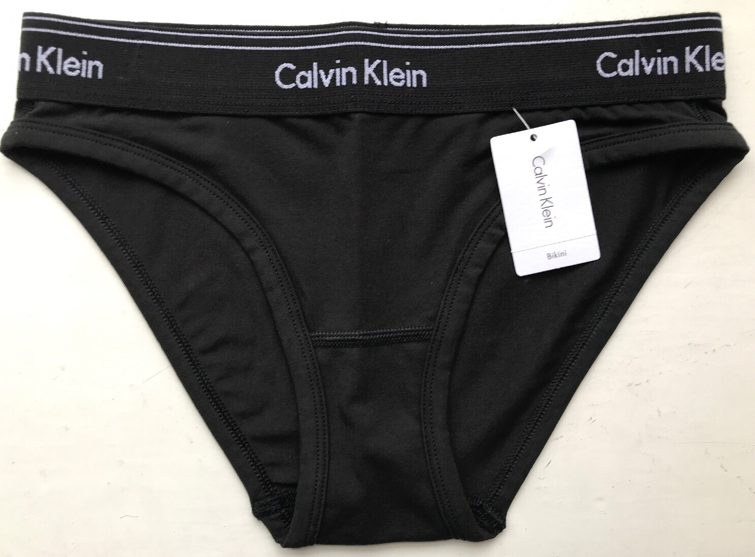 Calvin Klein Womens Bikini – Black – XS – QF4524E-001