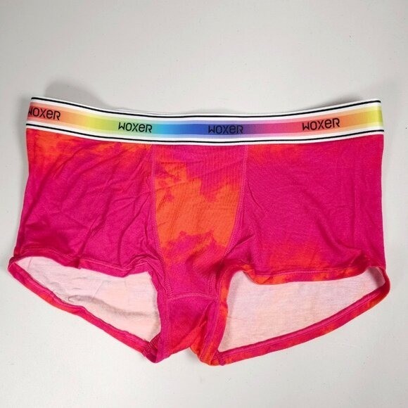 WOXER – Lot of 6 – Women’s “BOLD” Shortie Mid Rise Modal Size LARGE