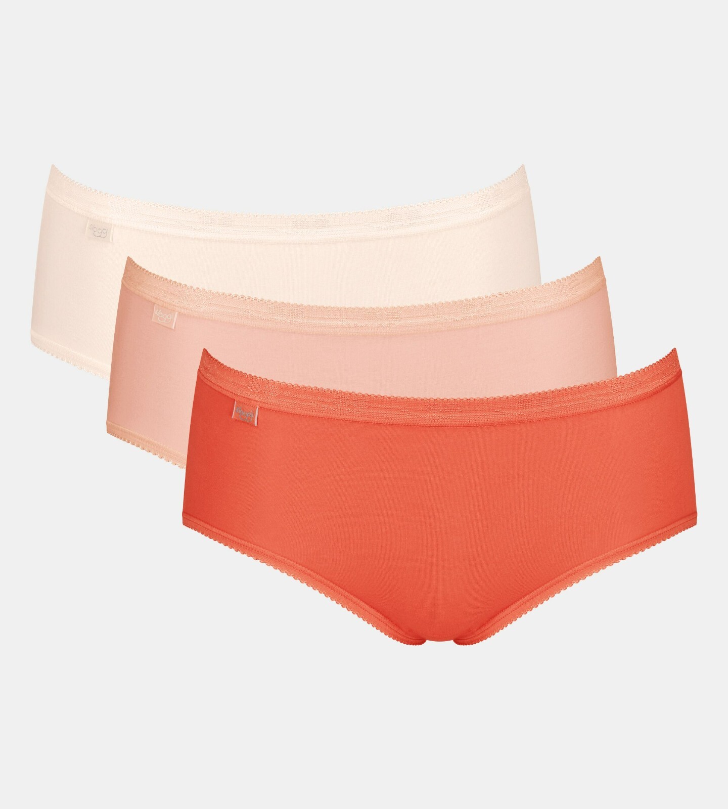 Sloggi Basic Midi Brief 3 Pack 10107163 Everyday Lingerie Womens Knicker RRP £35