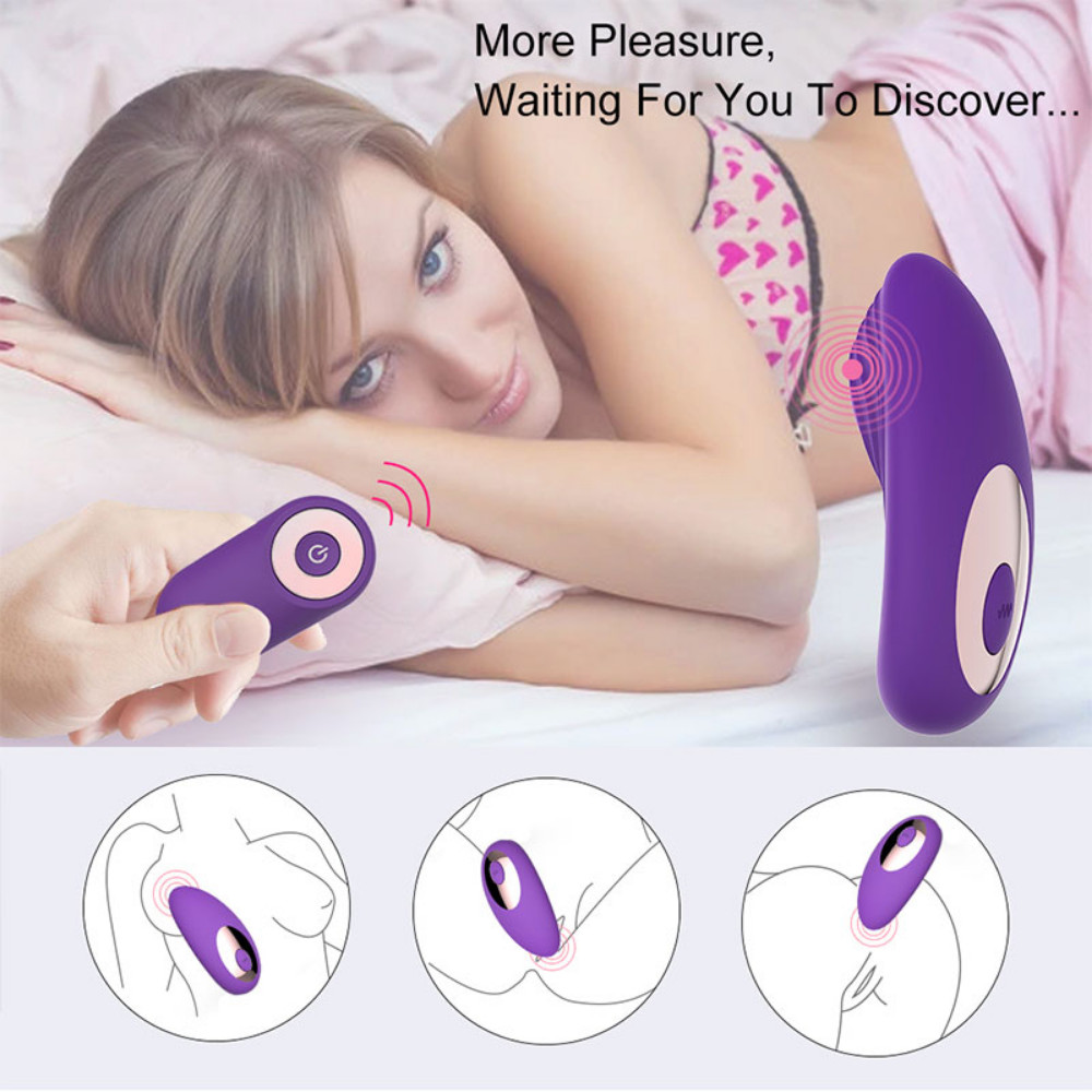 10-Mode Wearable Wireless Remote Control Waterproof Vibrating Panties for Women