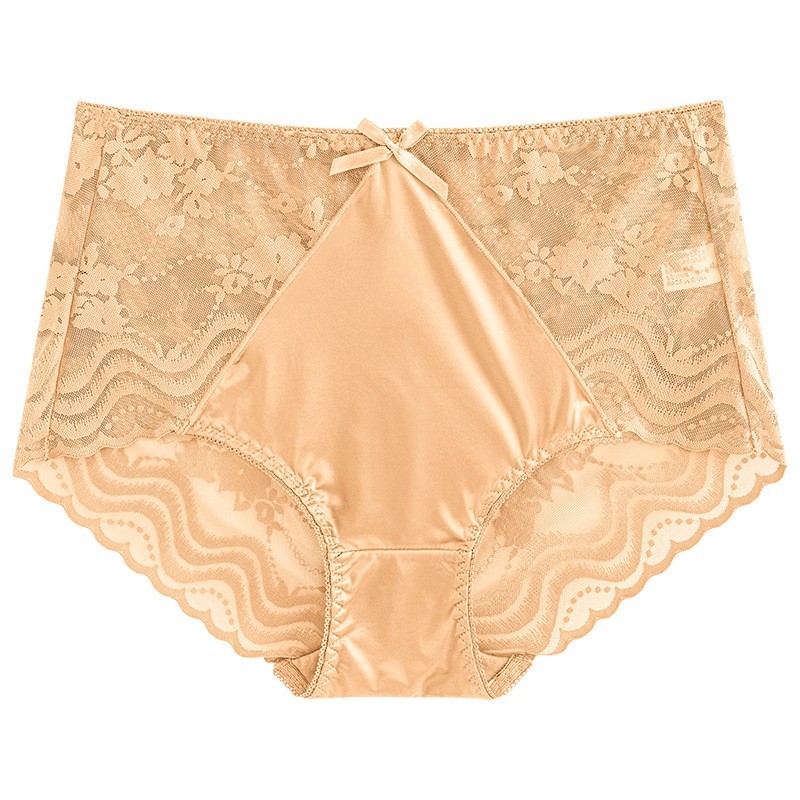 3 Pack High Waisted Lace Panties Tummy Control Sexy Underwear Shapewear Briefs