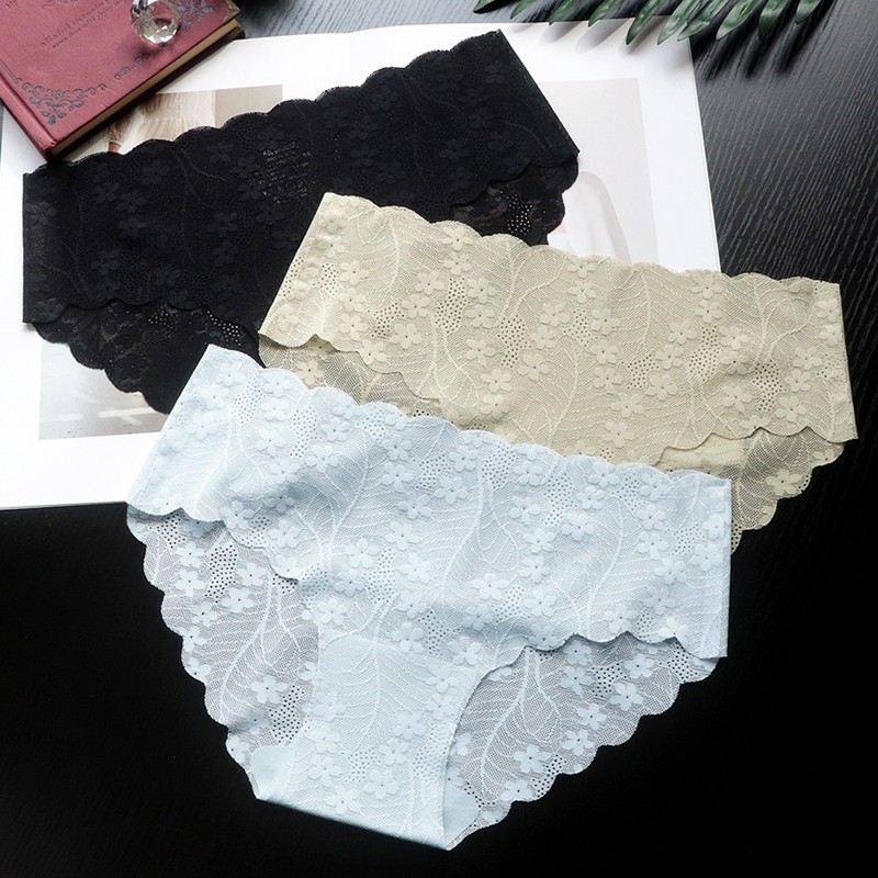 5 Pack Lot Sexy Womens Sheer Lace Panties Underwear See Through Lingeries French