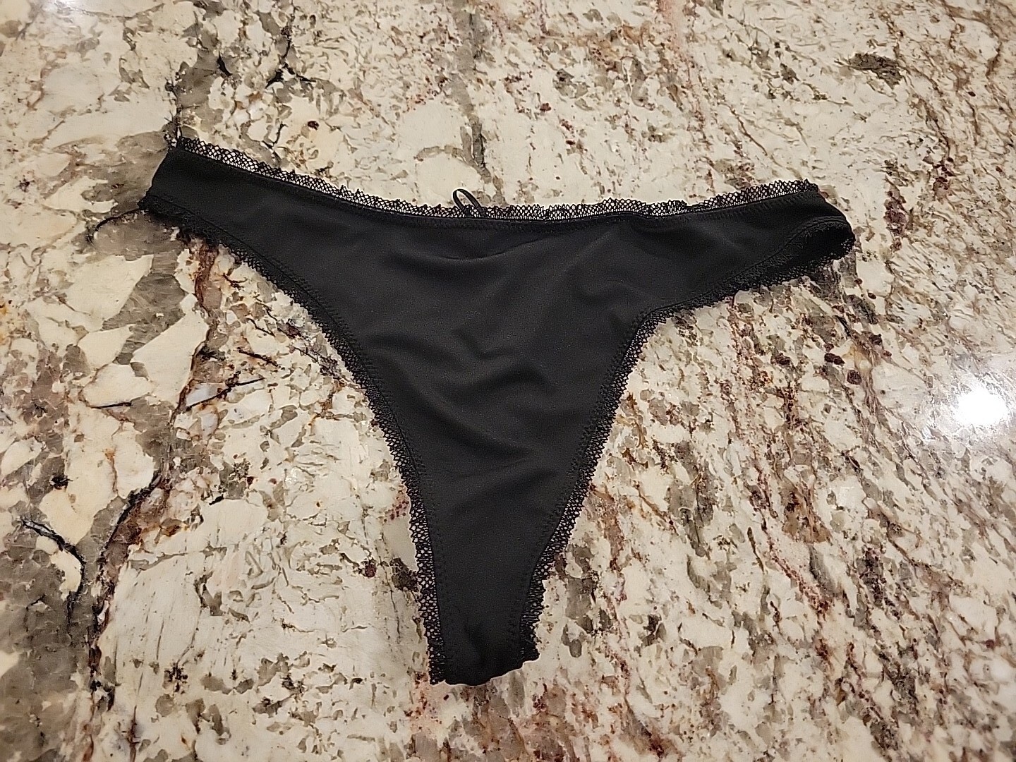 Victoria’s Secret SEXY LITTLE THINGS Smooth Lace-Up Rare Vintage L Thong Panties