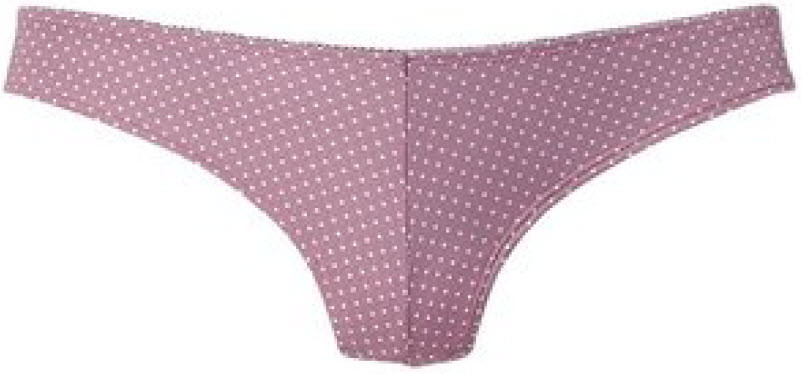 NEW: STRING MICROTOUCH CHEEKY POLKA DOT 32/34 36/38 44/46 FLASHLIGHTS *509078