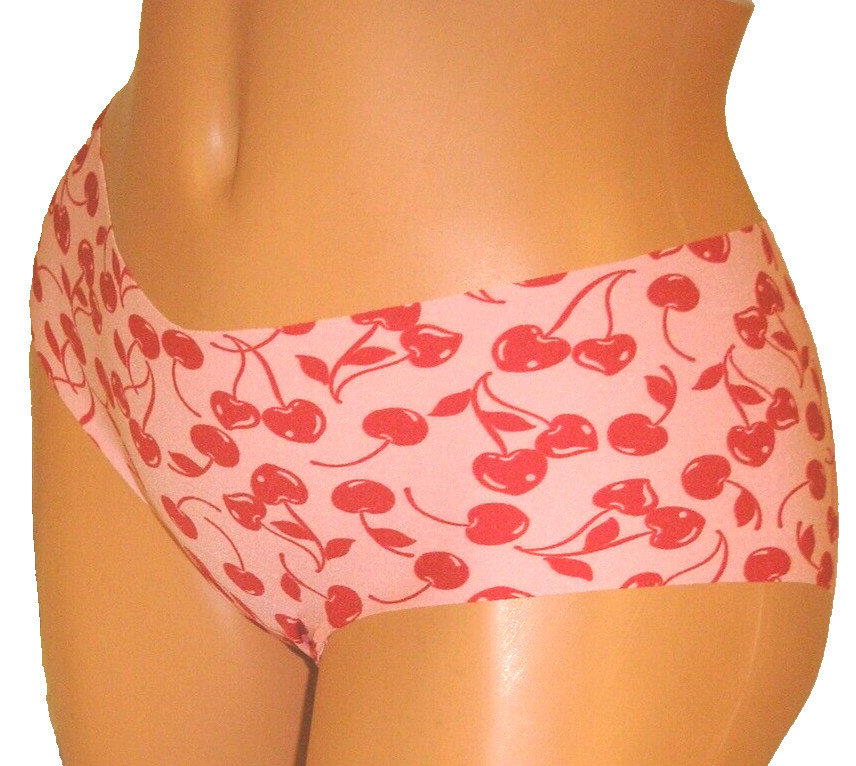 Victoria’s Secret Cherry Print Hip Hugger Panties Lingerie, Medium Adult Gift