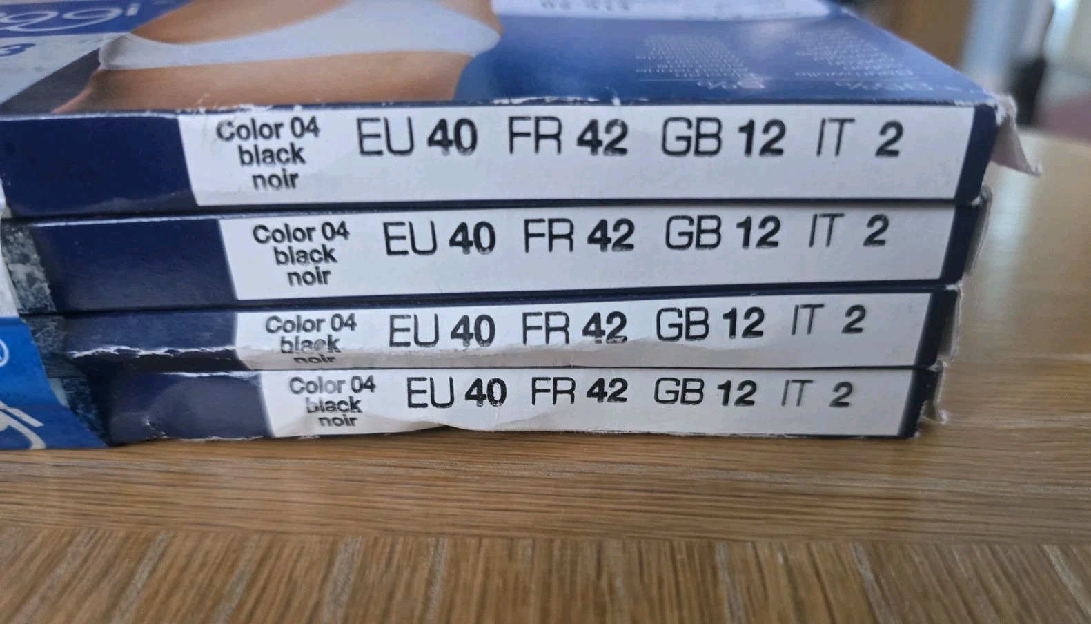 BN Sloggi Basic Tai Cotton Brief – 4 Pack – Black – Womens – New Boxed