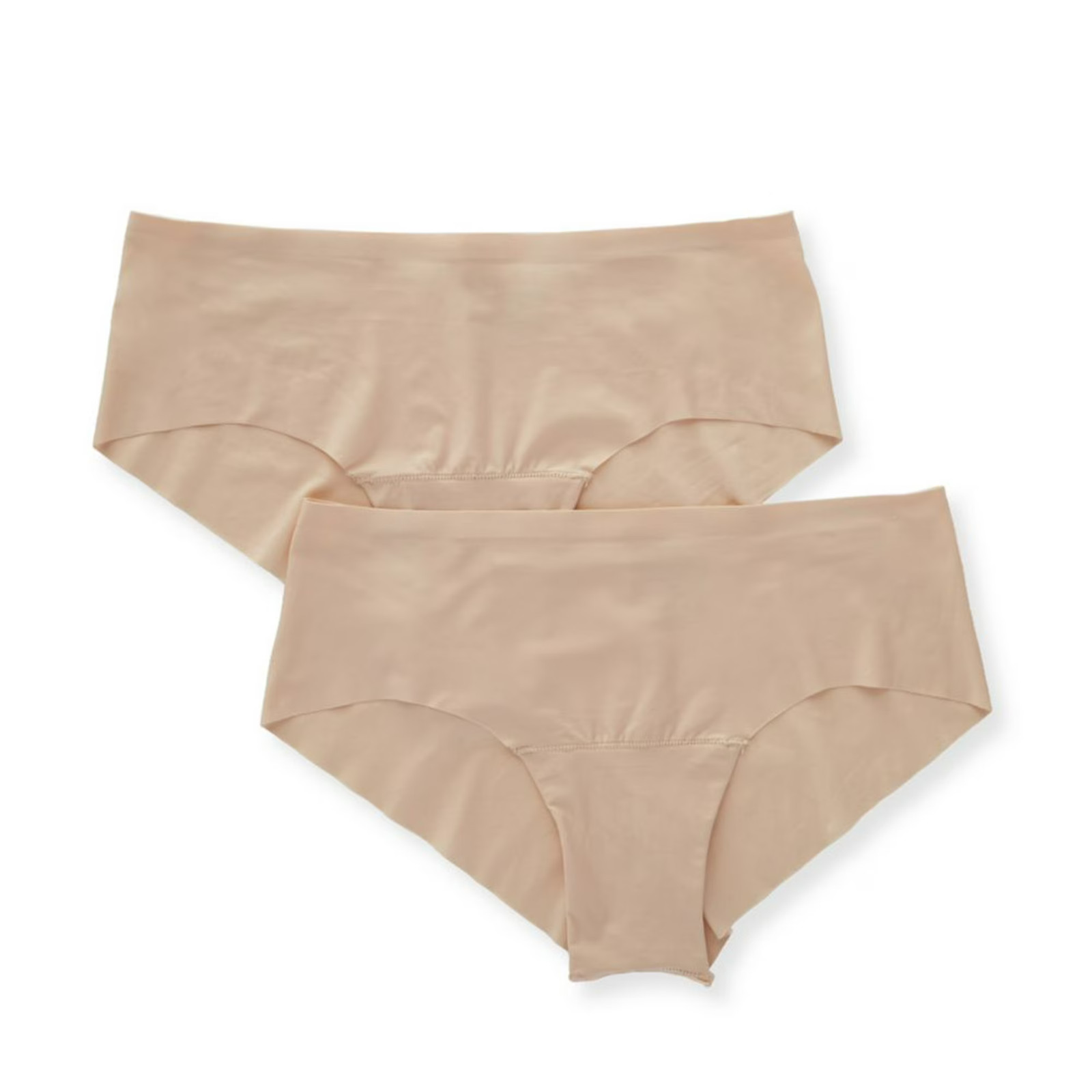 MAGIC Bodyfashion L104438 Latte Dream Invisibles Hipster Panties 2-Pack Size S