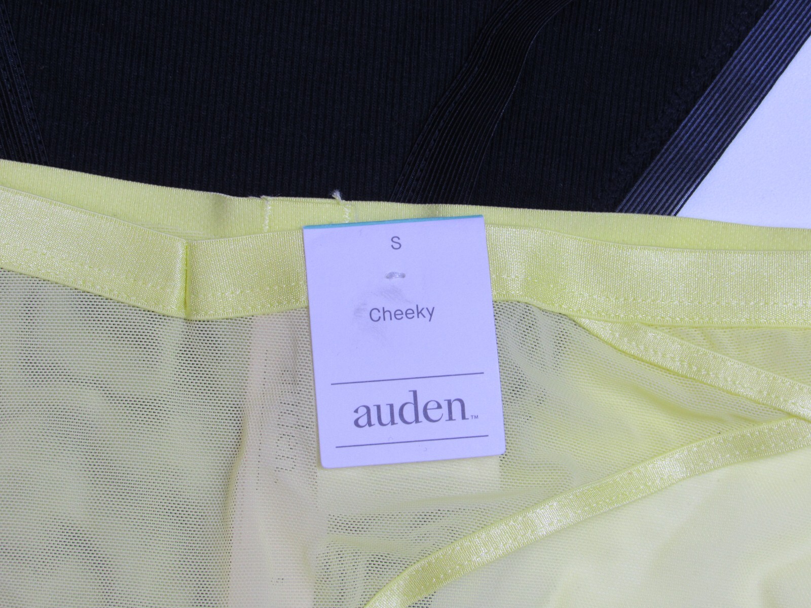Auden Women’s Variety 2 Pack Cheeky Panty Underwear Size Small 4-6