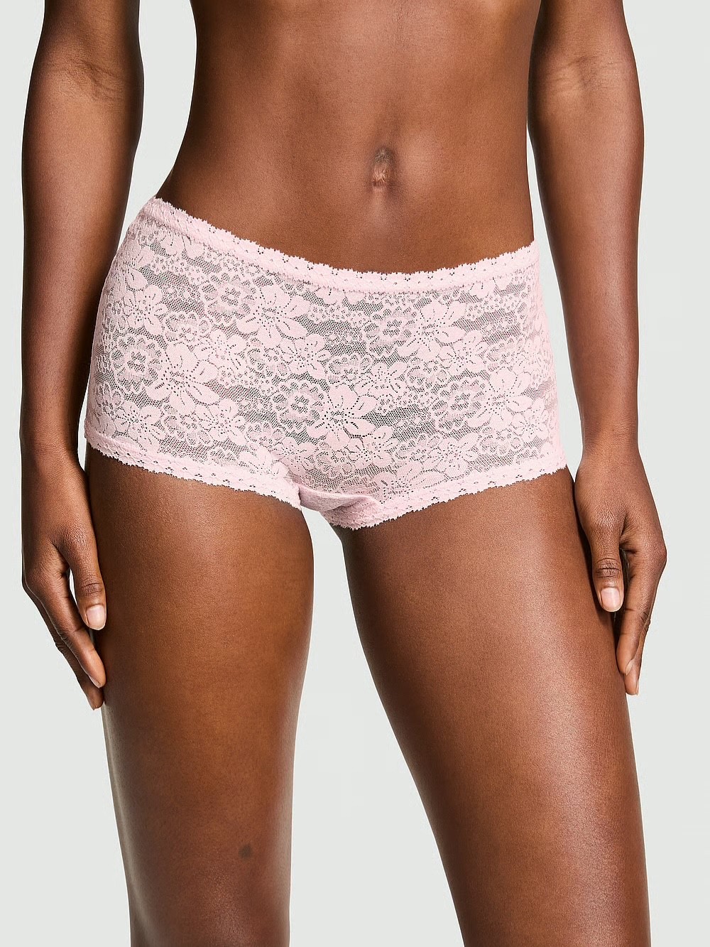 VICTORIA’ s SECRET PINK BOYSHORT PANTY SIZE L