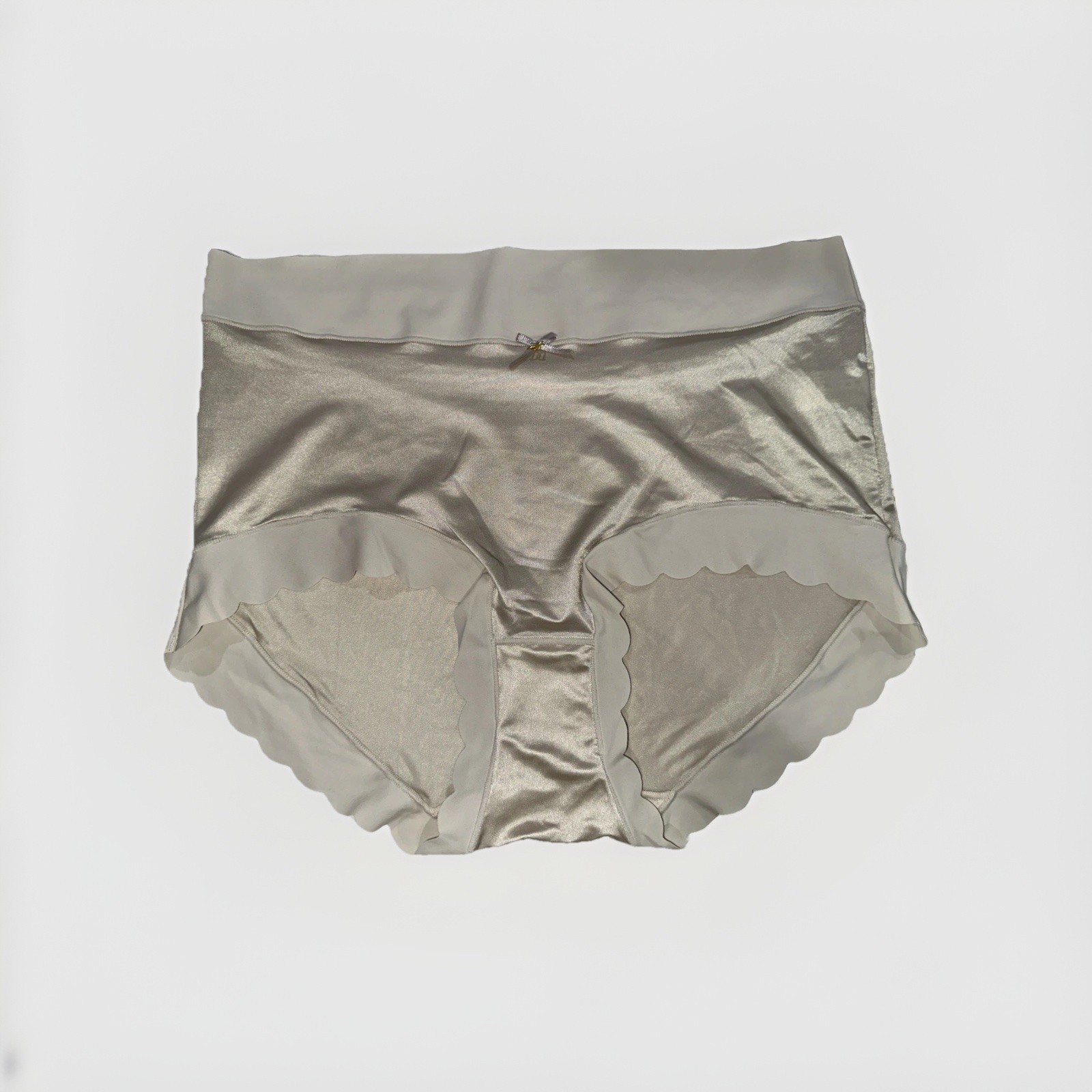 Pantie Seamless Poly Blended Cotton Gusset XXXL New Without Tag Champagne Color