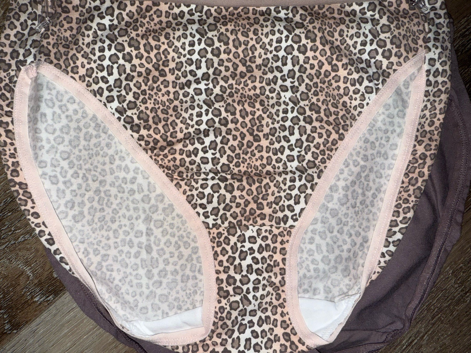 Paramour ~ Women’s Hi-Cut Underwear Panties Cotton Blend 3-Pair Multicolor ~ M