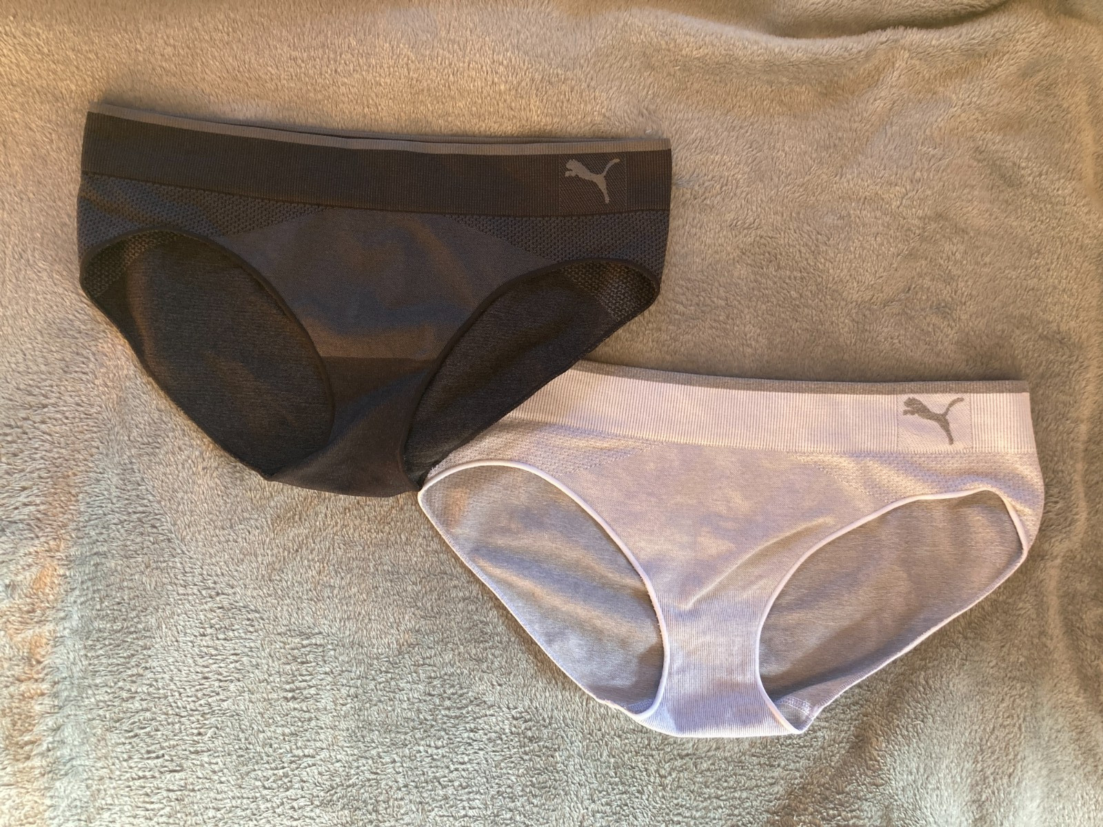 Women/Teen Puma Sports Underwear Bikini 360 Comfort Panty Small NWOT Lot of 2