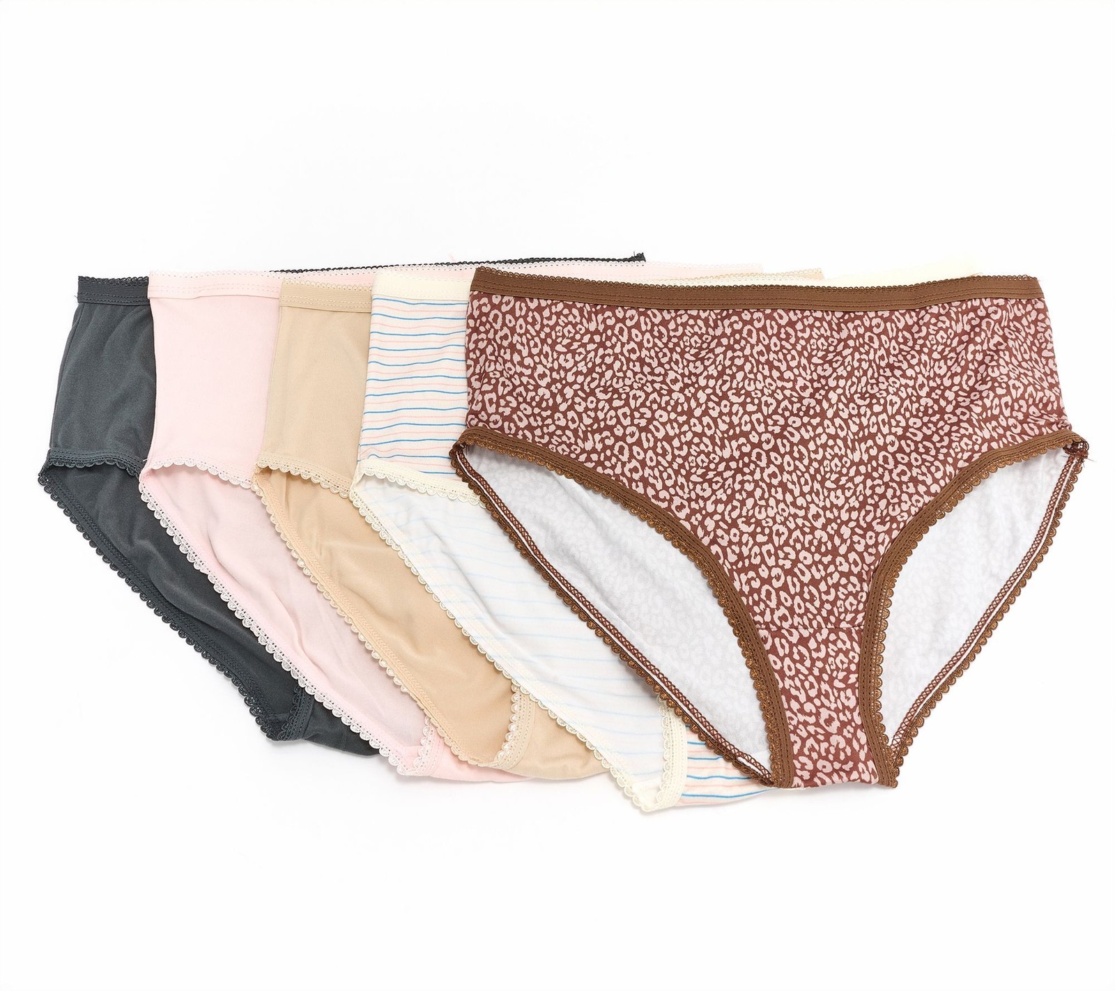 Muk Luks Women’s Panties Sz L Cloud Knit Comfort Panty DARK BEIGE A706567