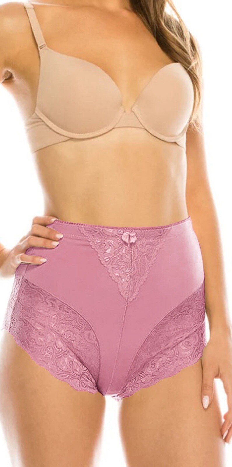 6pcs Gorgeous HIGH WAIST Briefs Tummy Control GIRDLE Lace SHAPER Panties 31 2XL
