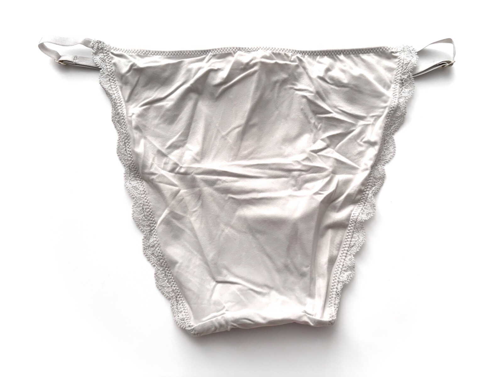 Victoria’s Secret String Bikini Panty Dream Angels Gray Adjustable S M L XL 2XL