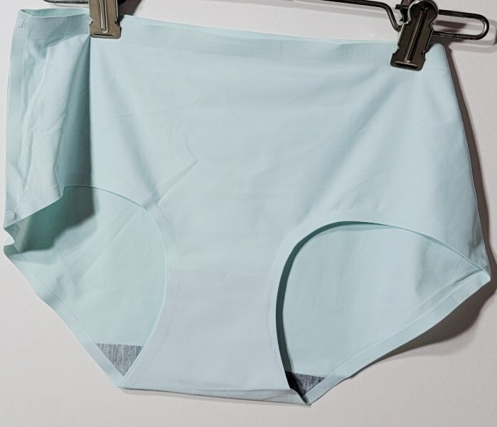 2 PAIR China Brand Stretch Hipsters 86% Nylon/Spandex Blue Panties NWOT Size XL