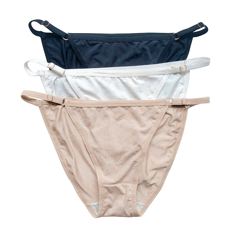 3PCS/LOT Sexy Ladies Womens String Bikinis Panties Briefs Underwear Lingeries