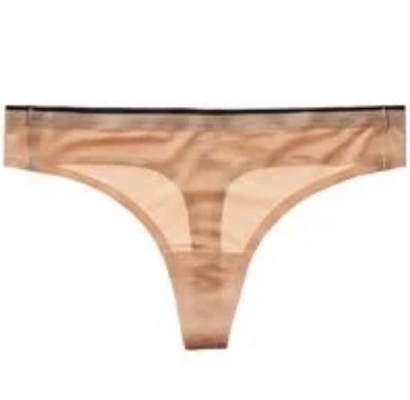 Jason Wu Womens Rugby Tan Bemis Basics Thong L54305 Size XL