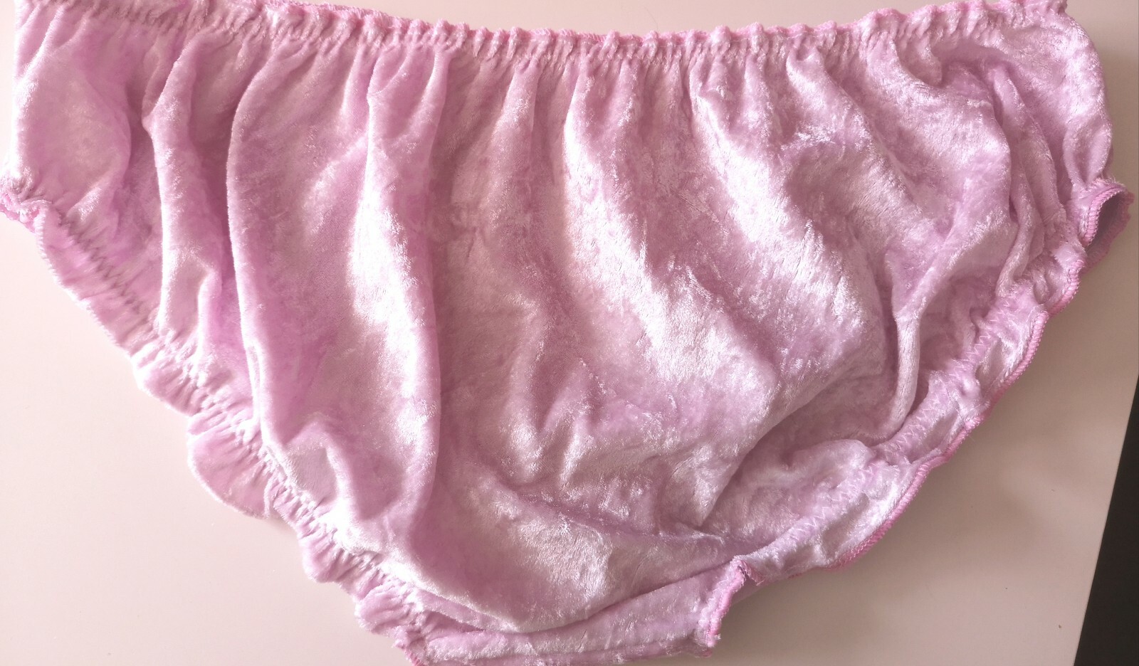 🌸MADE TO ORDER*Luxurious “CRUSHED VELVET SISSY” Knickers any size & colour 🌸