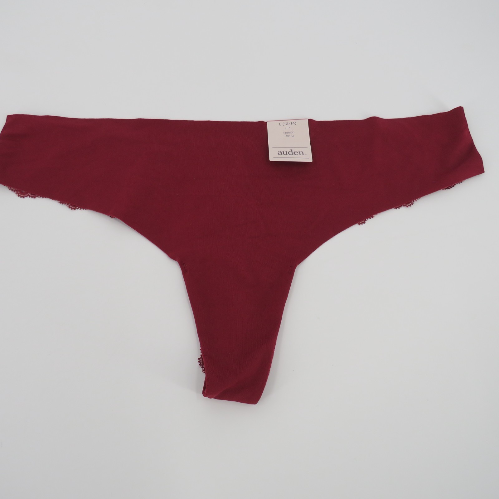 Auden Cotton Blend & Fashion Thong Underwear Womens Size Large (12-14) – 3 Pairs