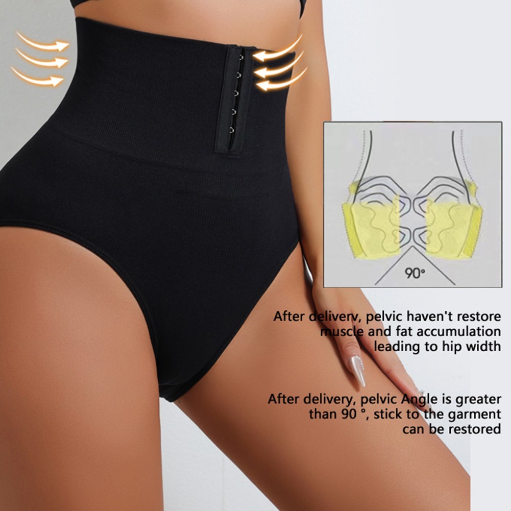Functional Womens Plus Size Waist Pants with Buttoned Hip Lifting for Comfort