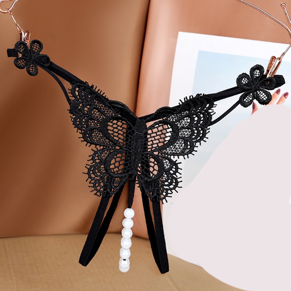 Open Crotch Panties Lace Hollow All Season Wear Elastic Microelasticity