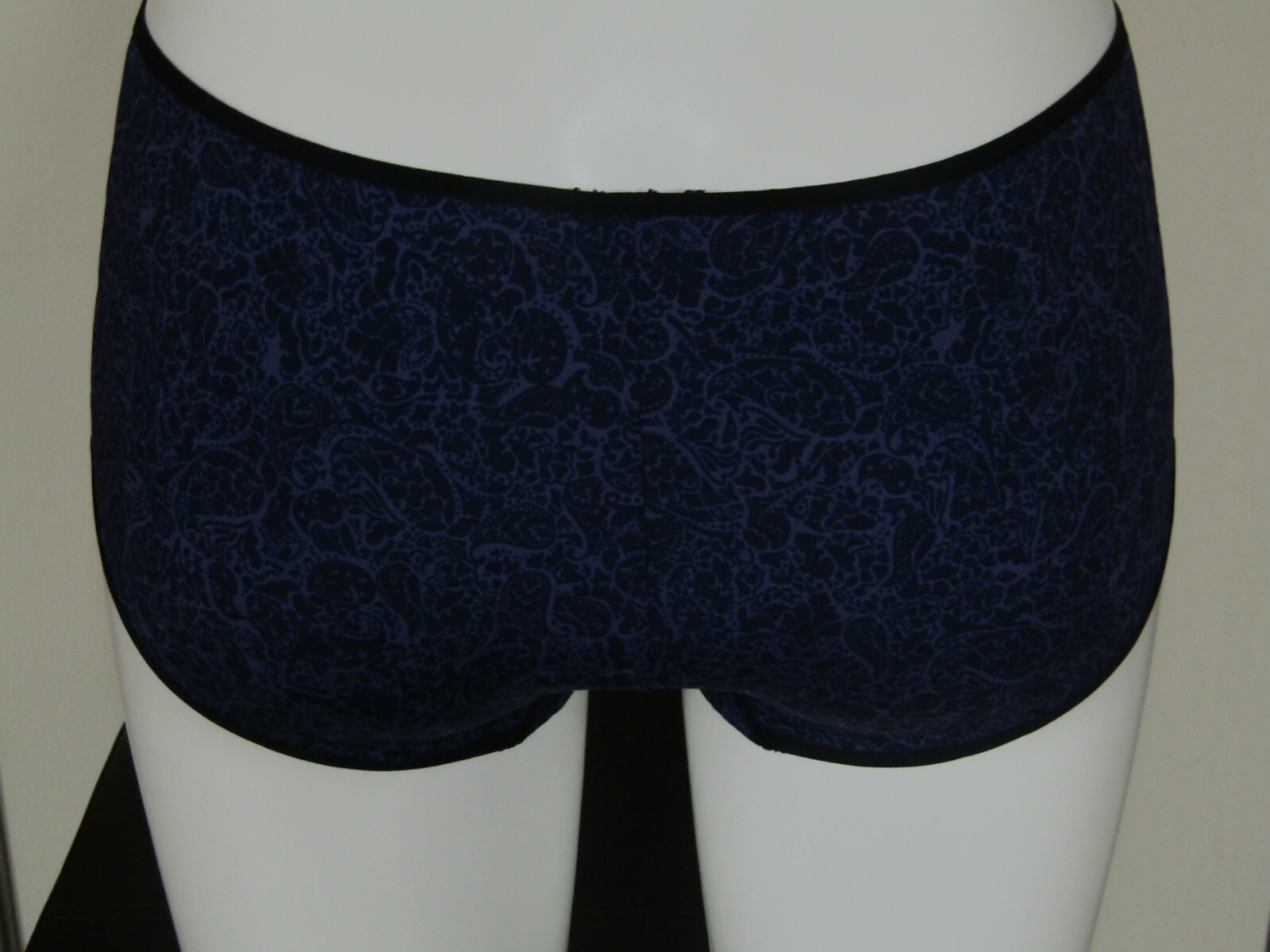 Briefs Knickers UK 10-20 Purple & Black Or Beige & Cream W7