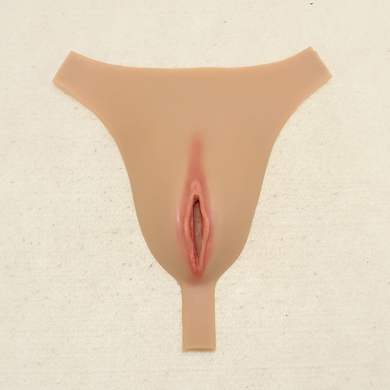 Silicone CONTROL PANTY GAFF T-back Camel Toe Thong Realistic Vagina Crossdresser