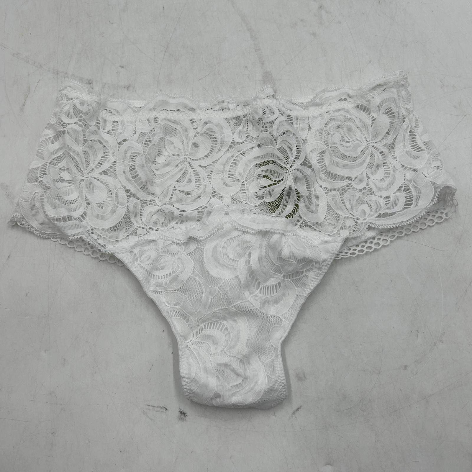 Intimissimi Lace Panties Women’s XL White Briefs BIANCO Cheeky Designed in Italy