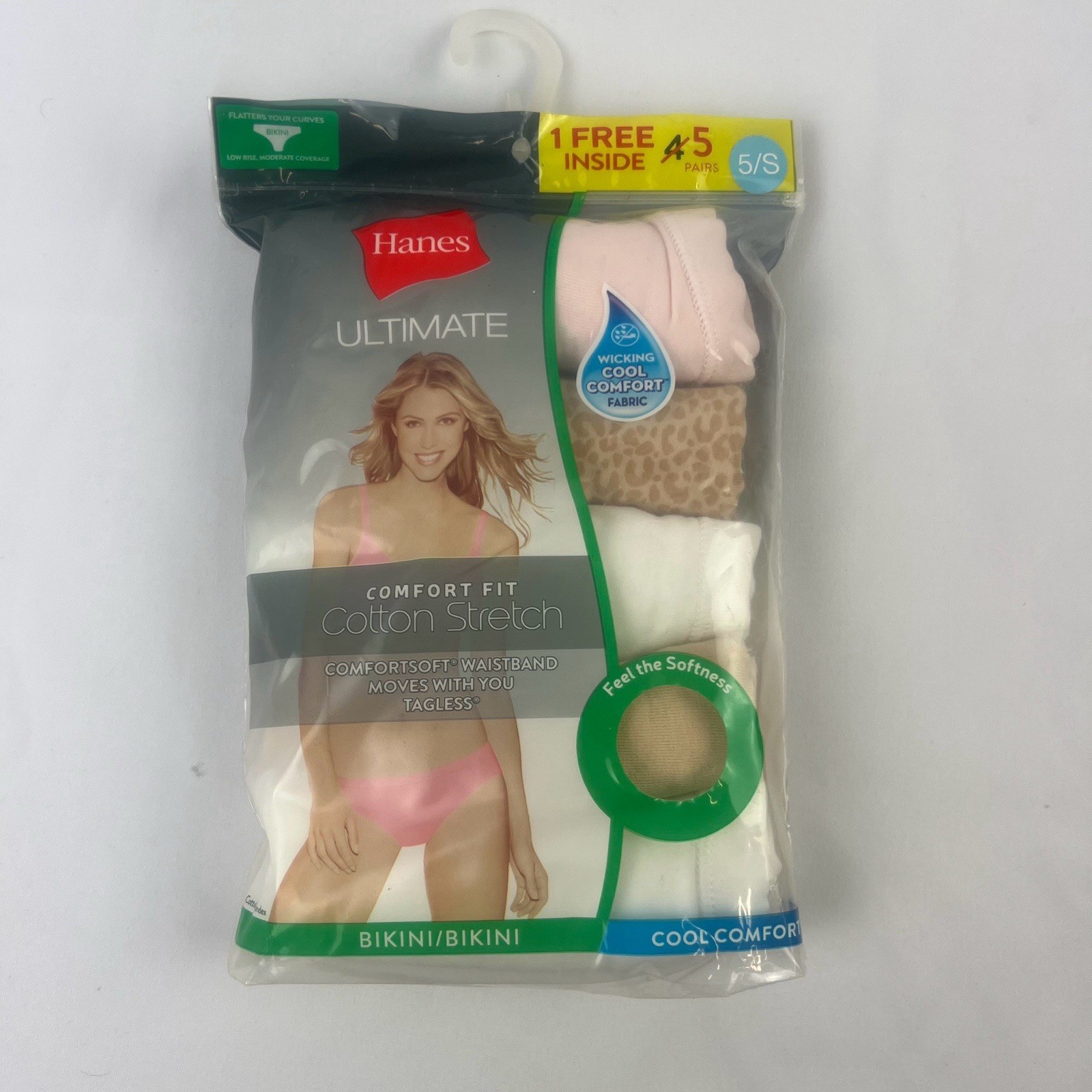 Hanes Bikini Panties (5-pack), 5/small