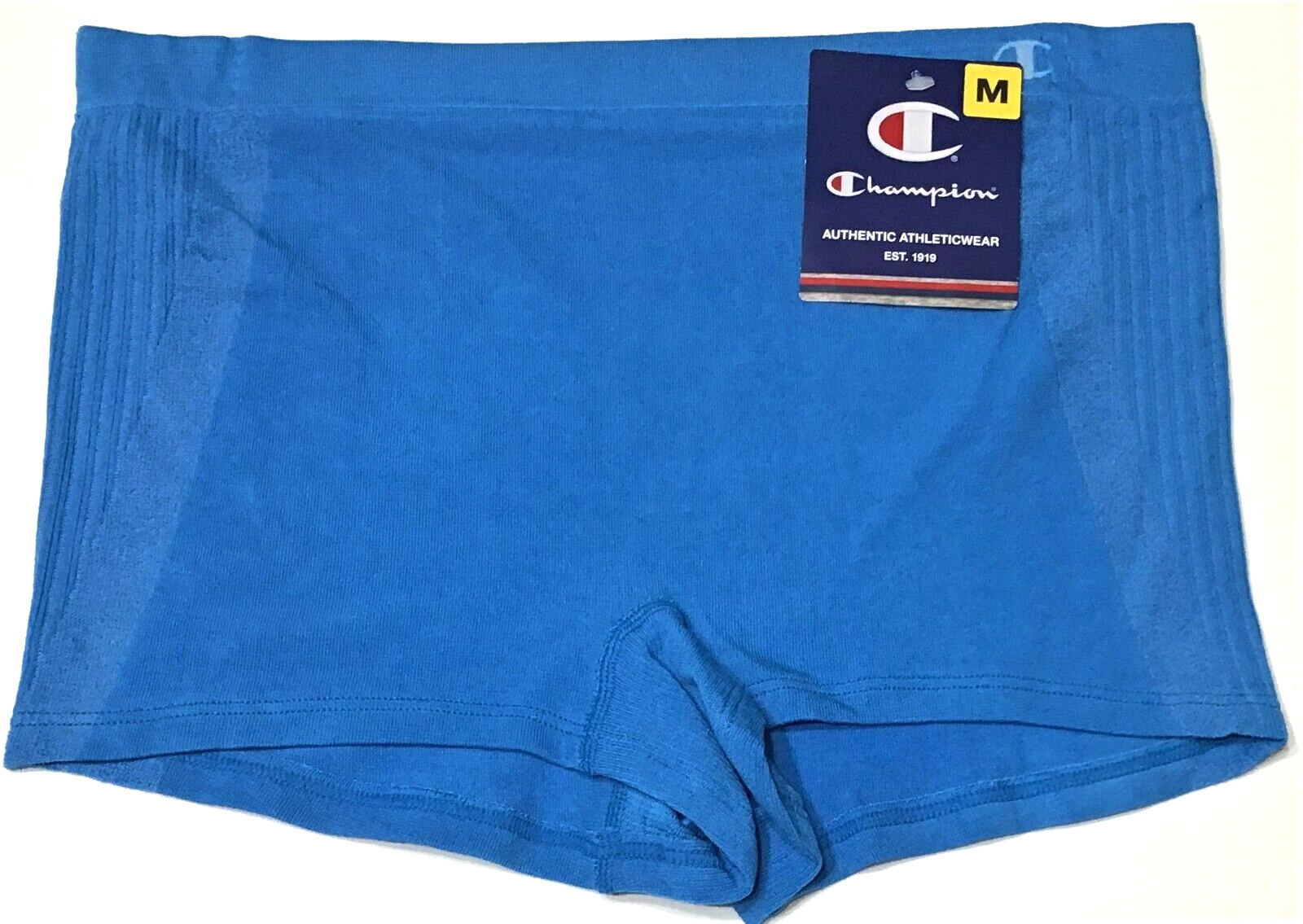 large – NWT Champion blue Tencel Lycell boyshort panty (d114 a)