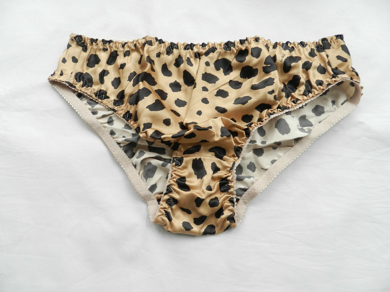 6 Pieces 100% Pure Silk Pattern Women’s Bikini Panties Size M L XL 2XL 3XL
