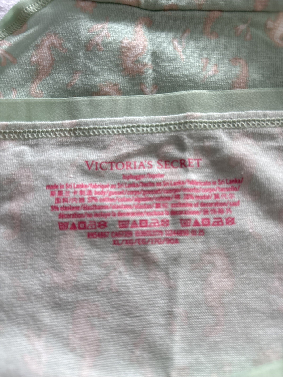 Victoria Secret Bikini/Hip Hugger Panties XL Lot Of 4 Item #1204