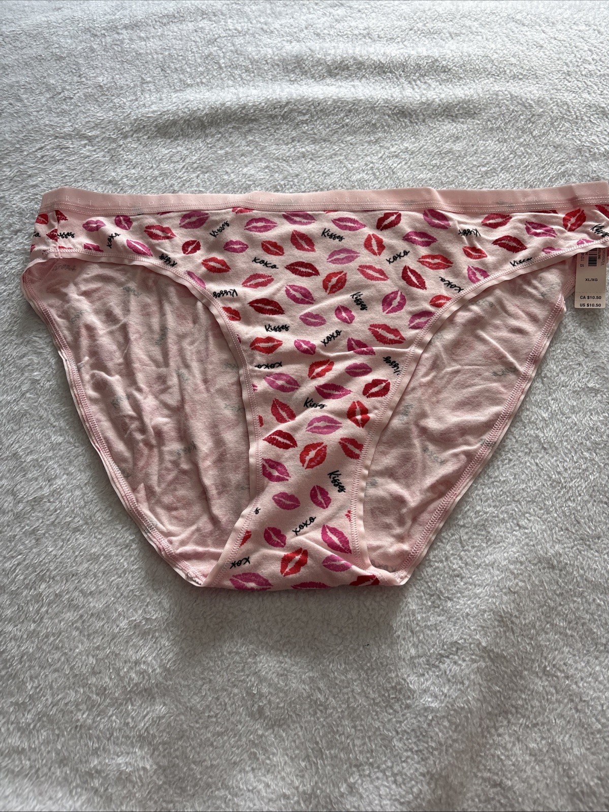 Victoria Secret Bikini/Hip Hugger Panties XL Lot Of 4 Item #1204