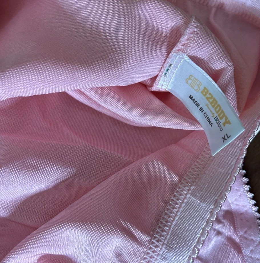 BARBARA B2BODY Second Skin Satin Panties Pink SISSY SEXY XL Glossy Shiny Brief