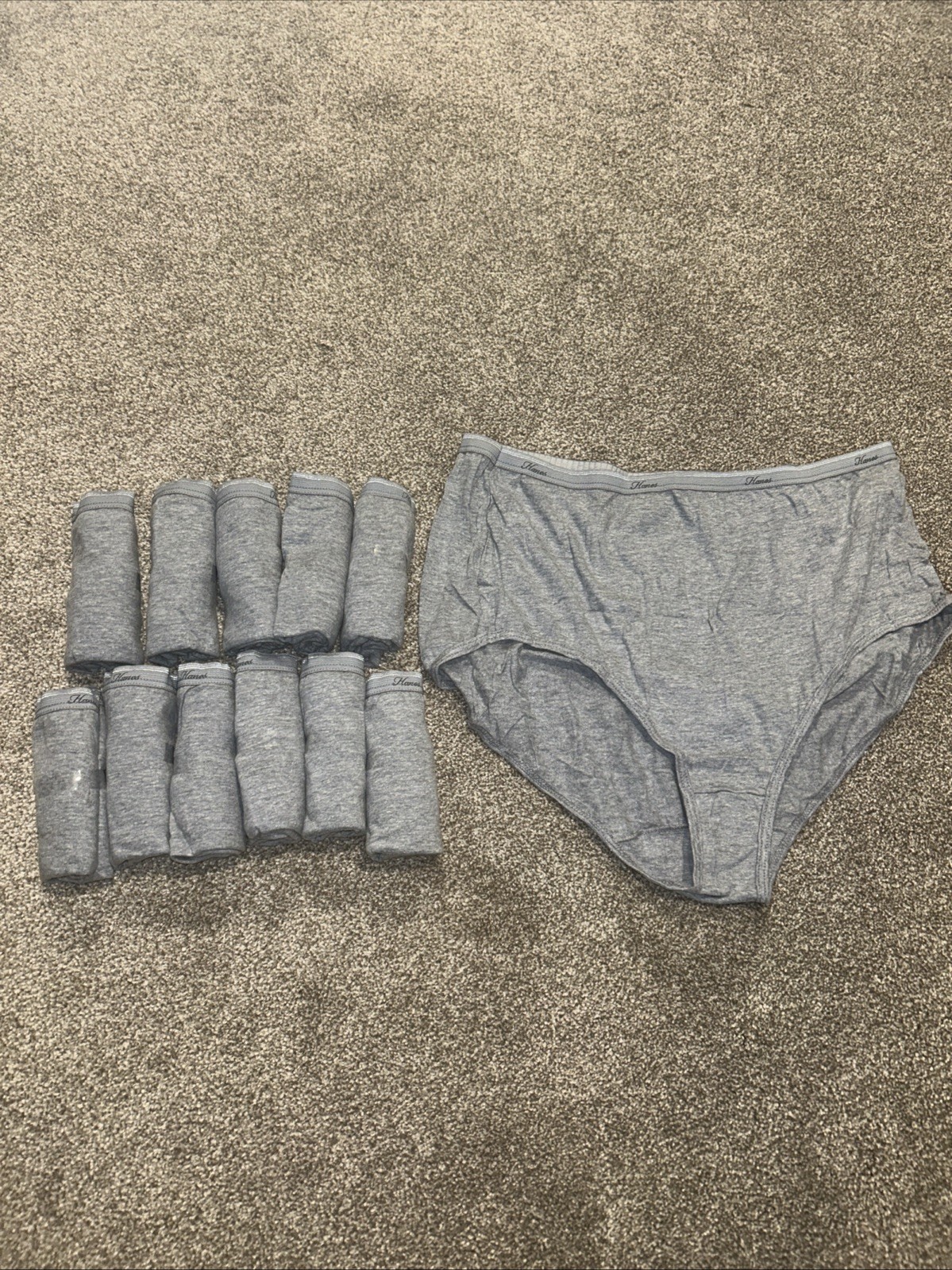 New Ladies HANES tagless briefs underwear 12 pack Size 10/3XL⚡️⚡️