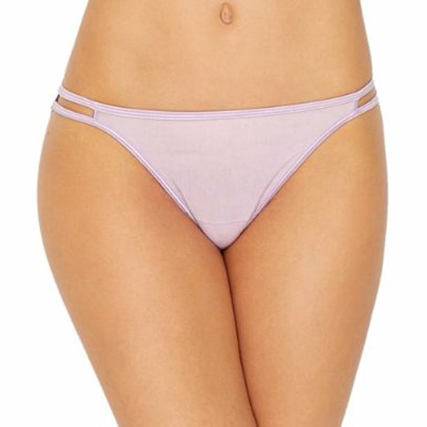 4 pairs VANITY FAIR String Bikini ILLUMINATION 18108 Panty Solid Colors Sz- 5 /S