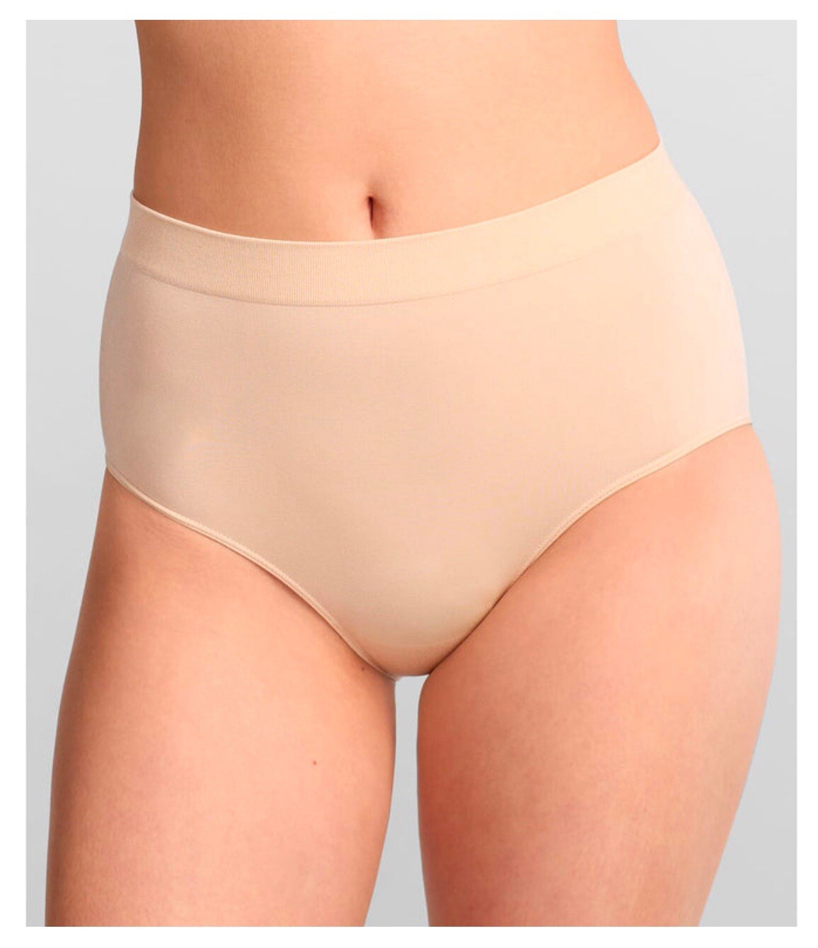 NWT Wacoal B-Smooth Seamless Brief 838175 US 6-M Naturally Nude
