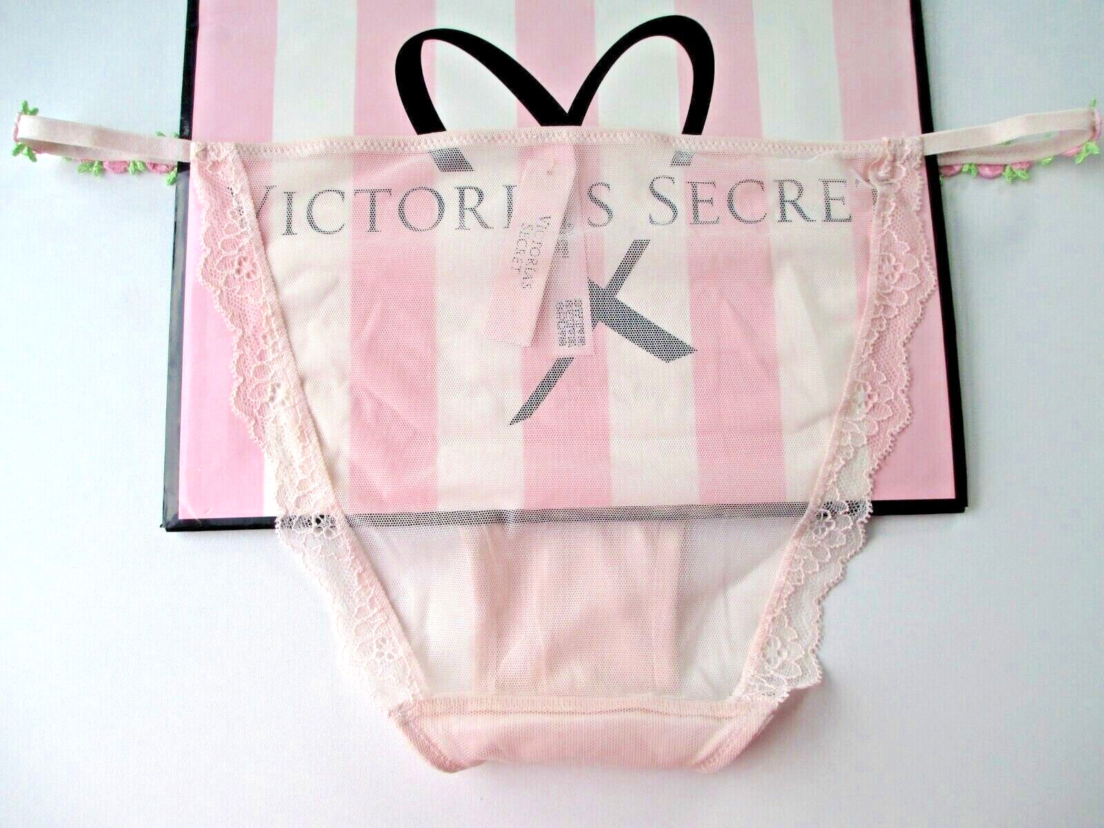 VICTORIA’S SECRET DREAM ANGELS String Bikini Panty VS Pink Fizz Floral S M L XL
