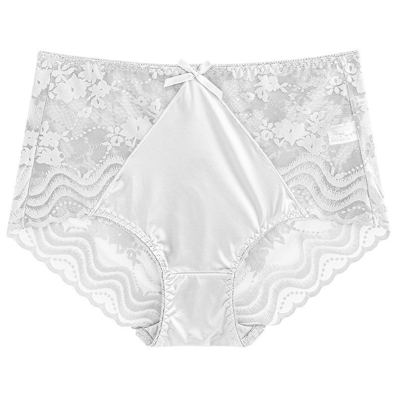 3 Pack High Waisted Lace Panties Tummy Control Sexy Underwear Shapewear Briefs